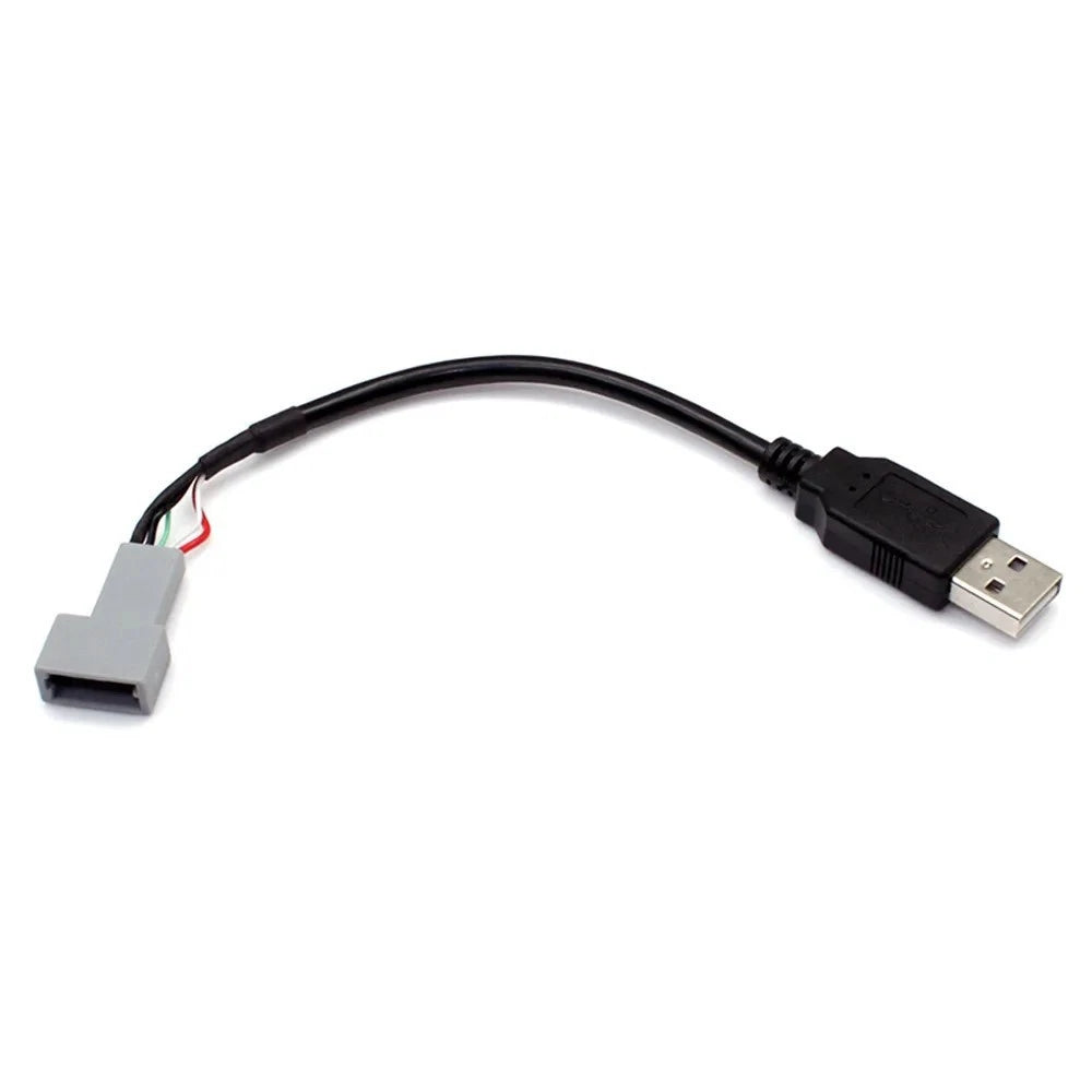 4 PIN Plug USB CD Radio Media Wire Cable Adapter for Hyundai Sonata Kia Sorento