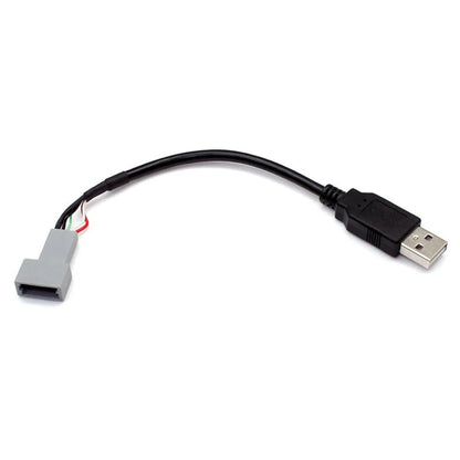 4 PIN Plug USB CD Radio Media Wire Cable Adapter for Hyundai Sonata Kia Sorento