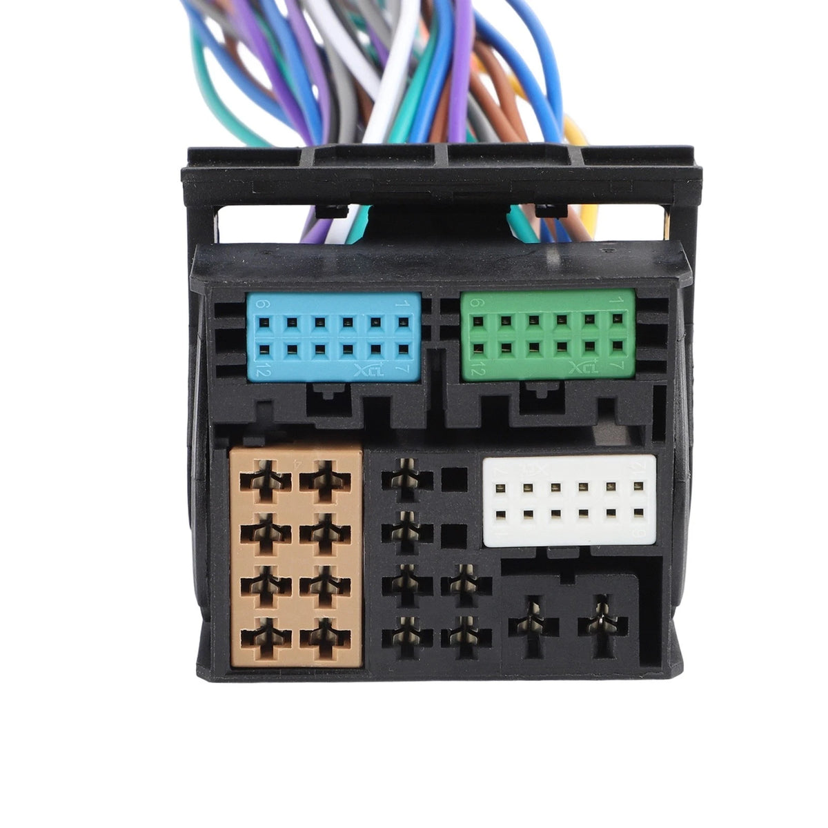 Radio Wiring Harness Extension Cable Quadlock Connector for MQB