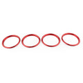 AC Vent Outlet Ring Sticker for Audi A3 S3 (2012–2019) Chrome