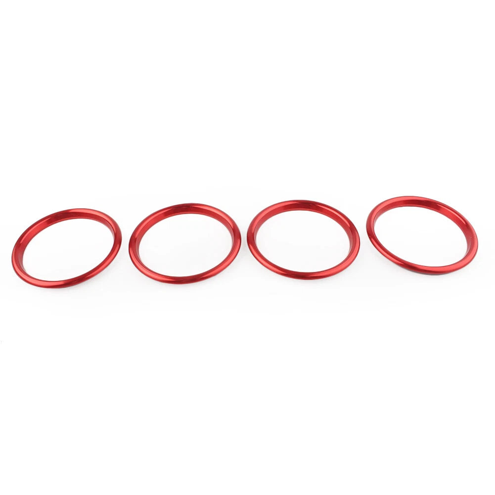 AC Vent Outlet Ring Sticker for Audi A3 S3 (2012–2019) Chrome