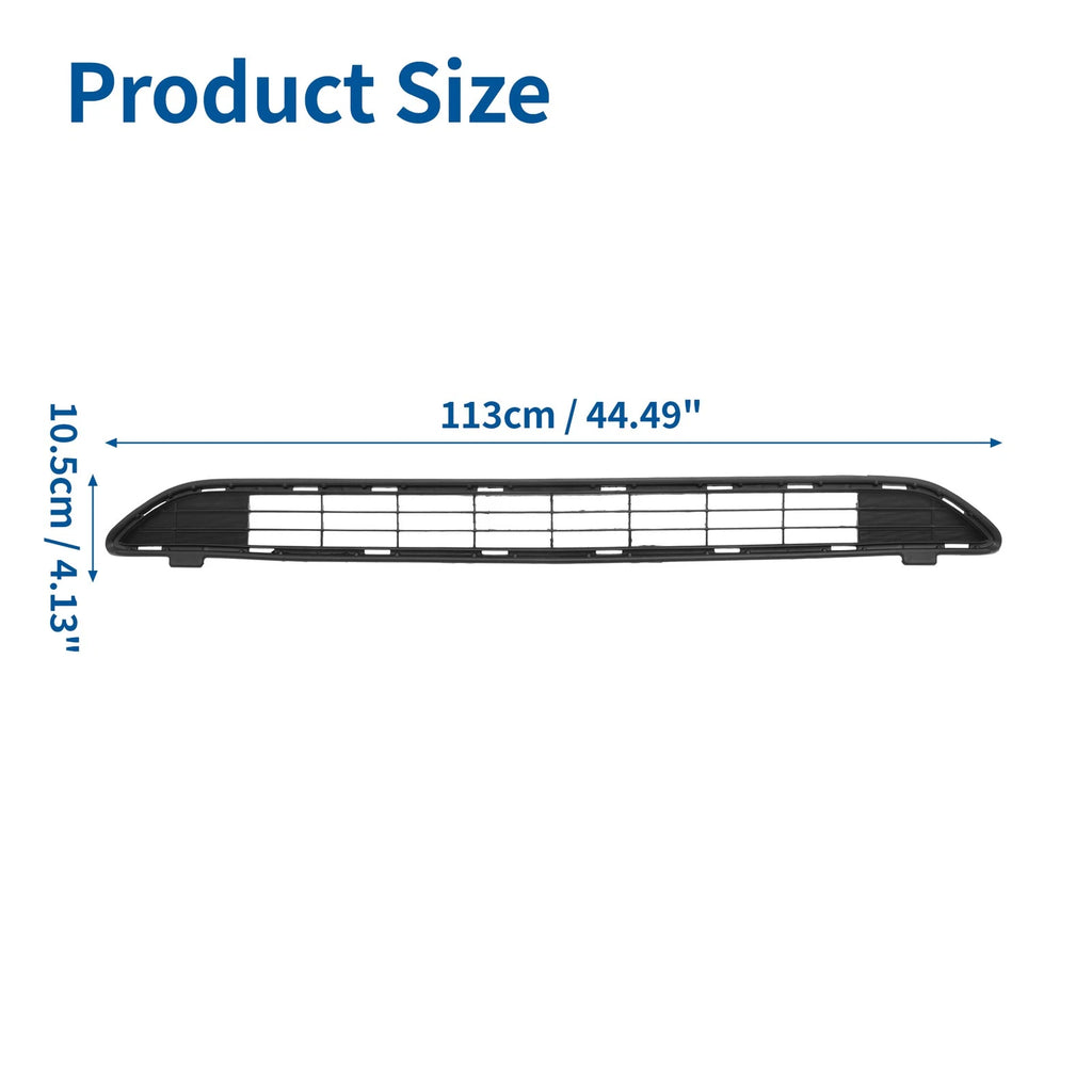 Front Hood Bumper Grille with Hole for Toyota RAV4 LE (2016–2018)