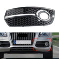 Fog Light Lamp Covers Trim for Audi Q5 (2009–2011) - Left, Black