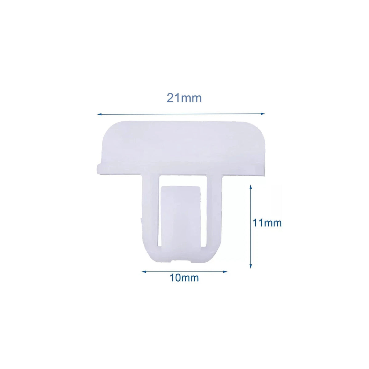 100 Pack Bumper Guard Replacement Clips for Chrysler Pacifica, Jeep