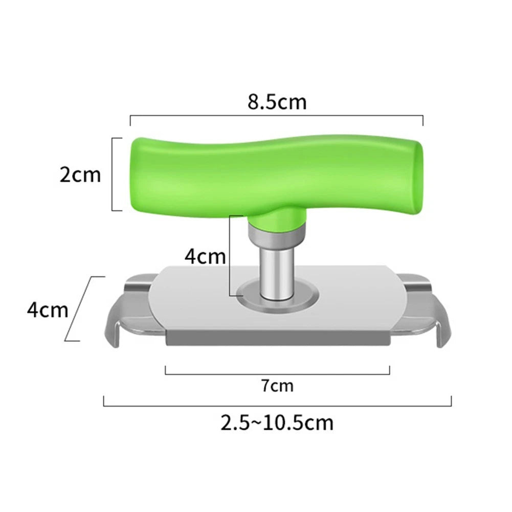Rotating Stainless Steel Can Opener for Kitchen