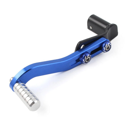 CNC Gear Shift Lever Footrest Pedal Shifter Blue Aluminum Universal
