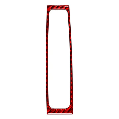 Interior Gear Shift Frame Cover Trim for Honda Accord (2013–2017) Red Carbon Fiber