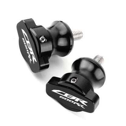 2x Motorcycle Swingarm Sliders Spools Stand Screws M8 For Honda CBR600RR 2003-17