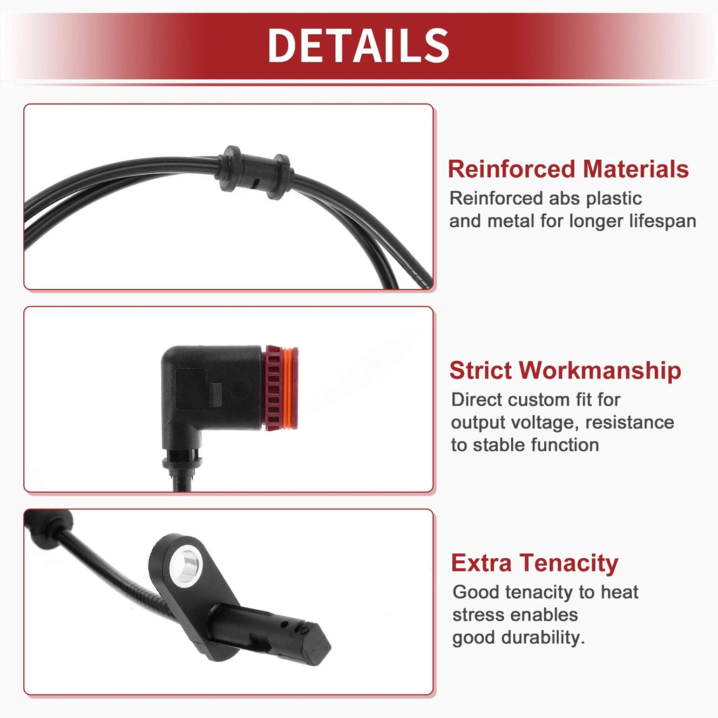 ABS Wheel Speed Sensor Replacement for Mercedes-Benz E350 (2014–2016)