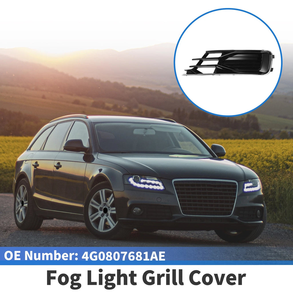 Front Left Fog Light Grill Replacement for Audi A6 (2016–2018)