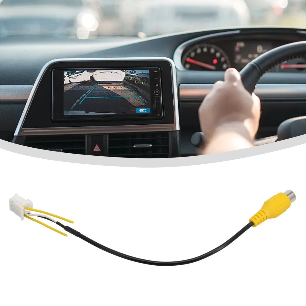Rear View Camera Cable Adapter 10Pin for Car DVD