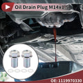 Oil Drain Plug Set Replacement for Mercedes-Benz C-Class E-Class GL-Class (2007–2015)