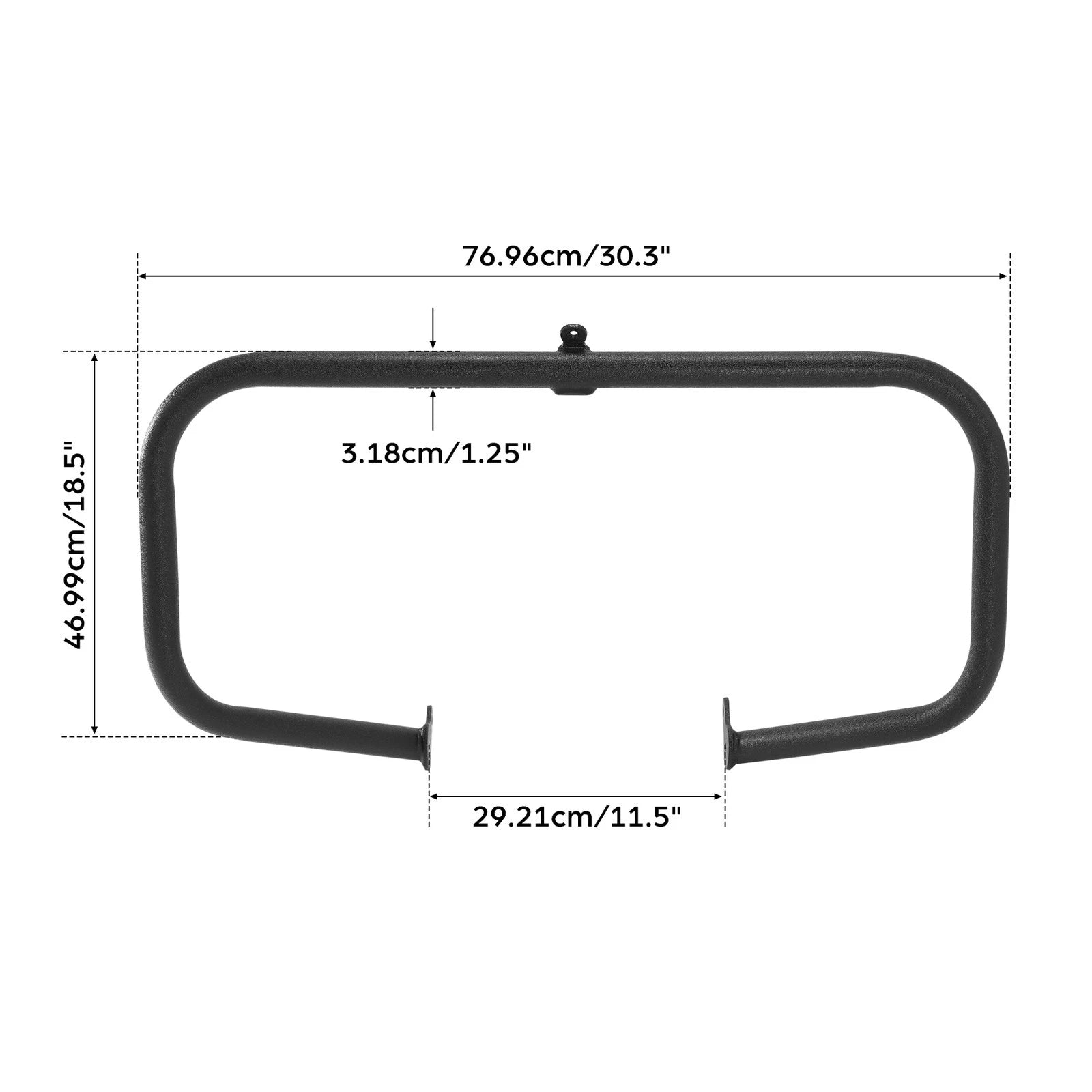 1-1/4" Highway Engine Guard Crash Bar for Harley Road Glide (2009–2023)