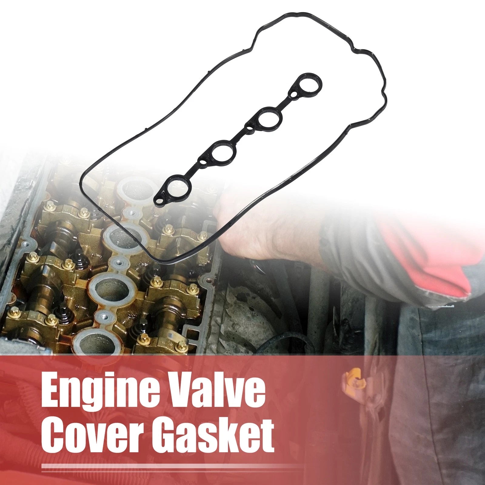 Engine Valve Cover Gasket Set Replacement for Hyundai i20 (2008–2015)