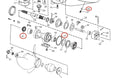 Lower Unit Seal Kit 341281 for Johnson 60' V6 (1990–1995)