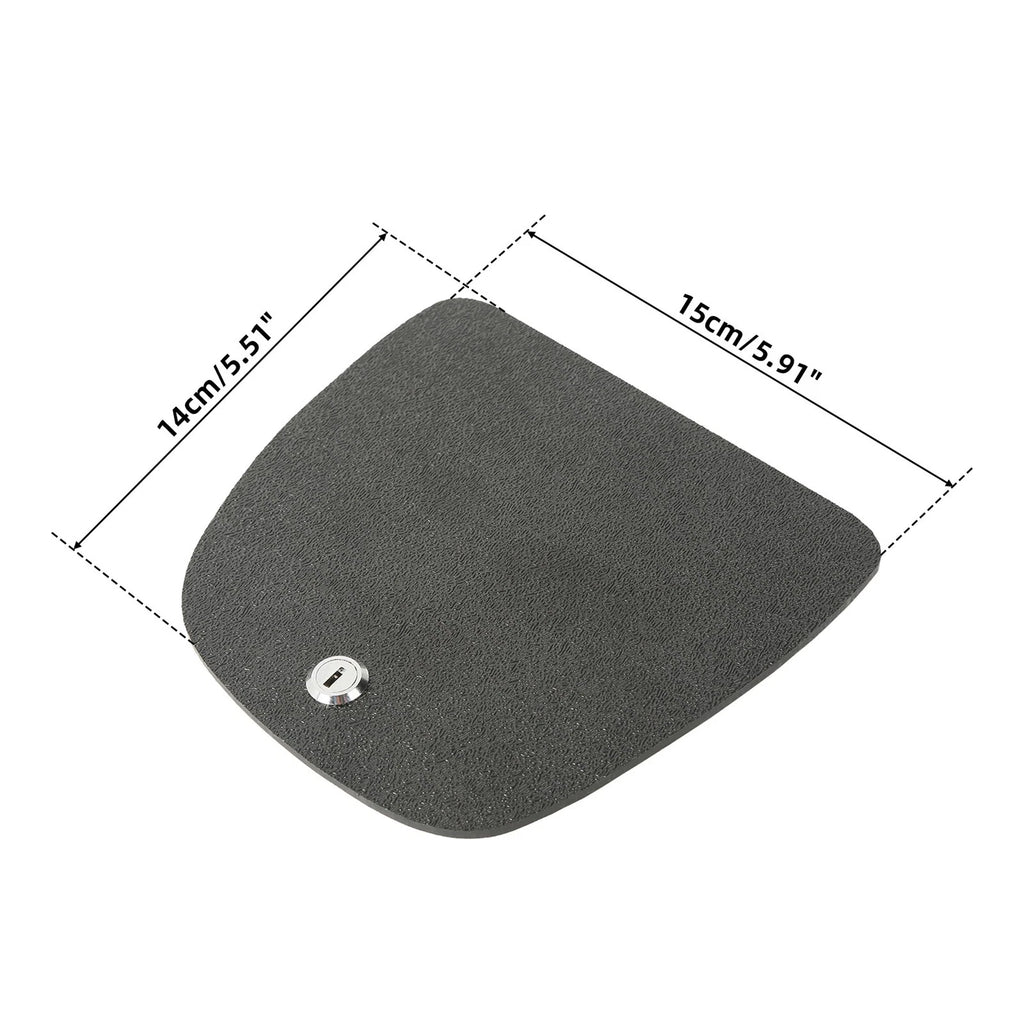 ABS Black Lower Fairing Locking Glove Box Doors for Harley Touring (2005–2013)