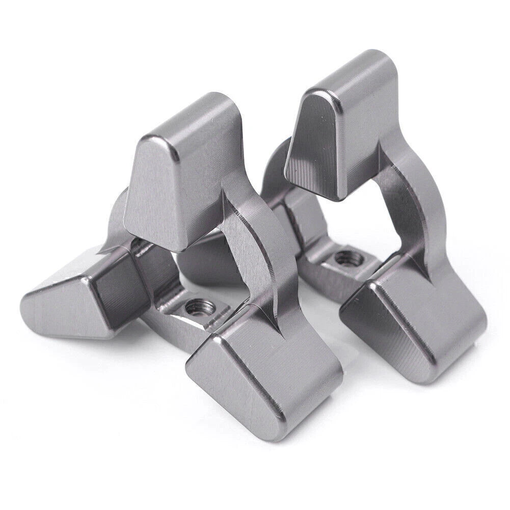 Motorcycle Front Anodized For Preload Adjusters 14mm Universal GREY New