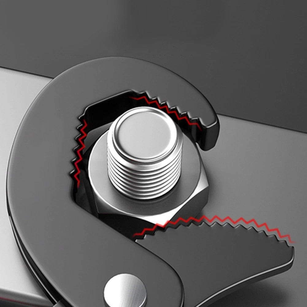 Chrome Vanadium Steel Pipe Wrench for Easy One Hand Operation