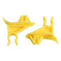 2X Yellow Bonnet Clips for Ford Transit Connect (2010–2023)