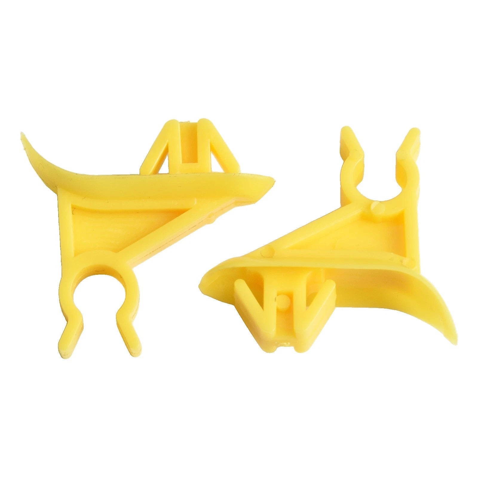 2X Yellow Bonnet Clips for Ford Transit Connect (2010–2023)