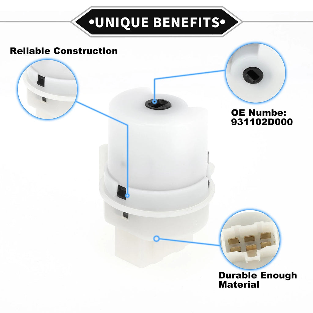 Ignition Starter Switch Replacement for Hyundai Tucson (2005–2009)