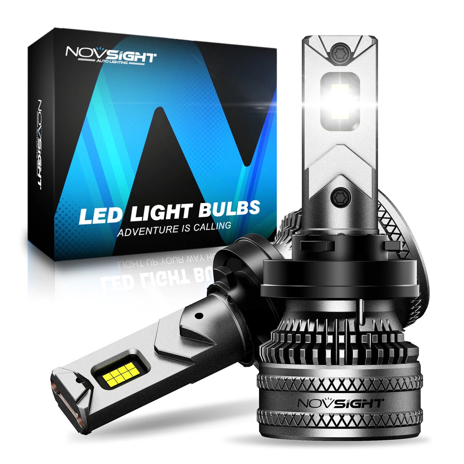 H11 LED Headlight Bulbs Combo for 6500K 40000LM 200W