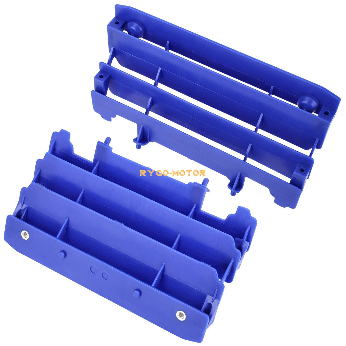 Pair Radiator Louvers Guards Blue for Yamaha YZ125 YZ250 YZ125X YZ250X (2002–2021)