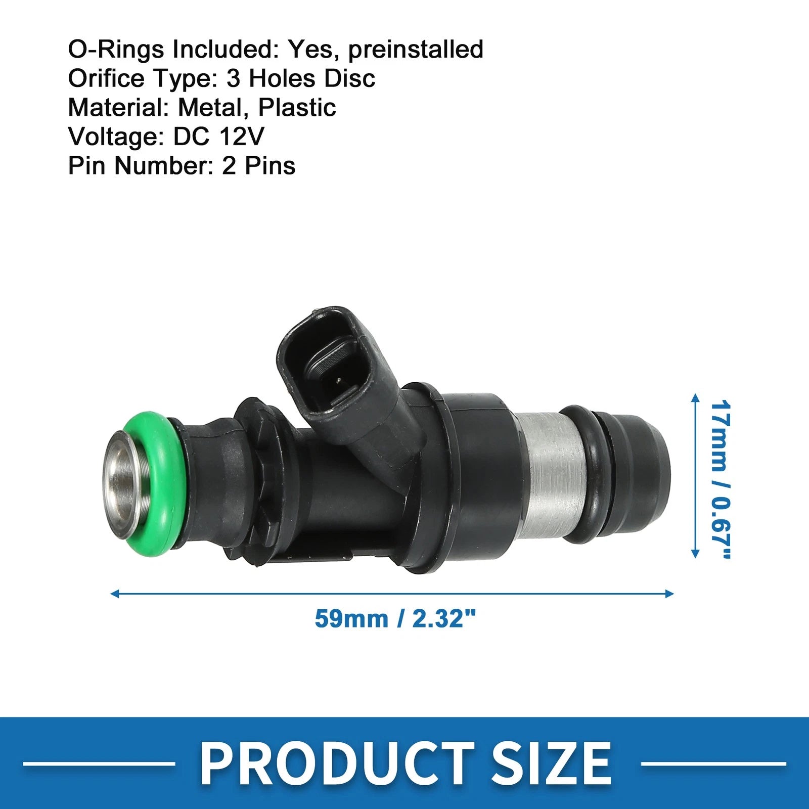 Fuel Injector Replacement for Chevy Silverado 2500 HD 8.1L (2001–2006)