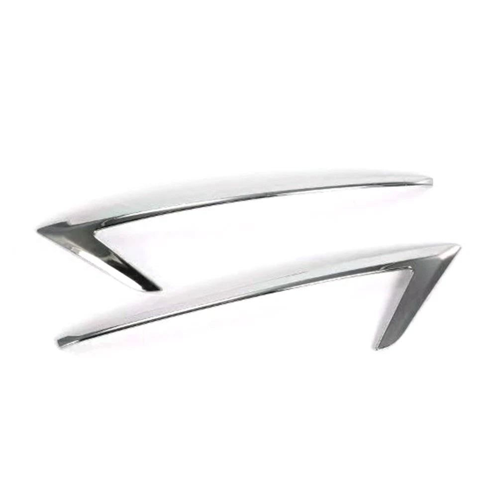 ABS Chrome Rear Bumper Fog Light Lamp Cover Trim for Mazda CX-5 (2017–2021)