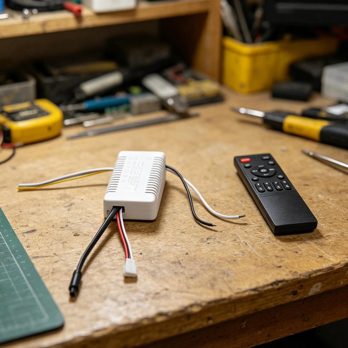 Fan Light Remote Control for Universal Use (6 Speeds, Easy Reset)