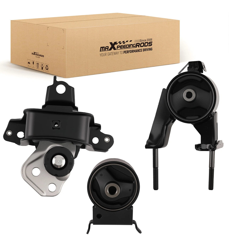 3X Engine Motor & Transmission Mount Set for Toyota Echo (2000–2005) 9015