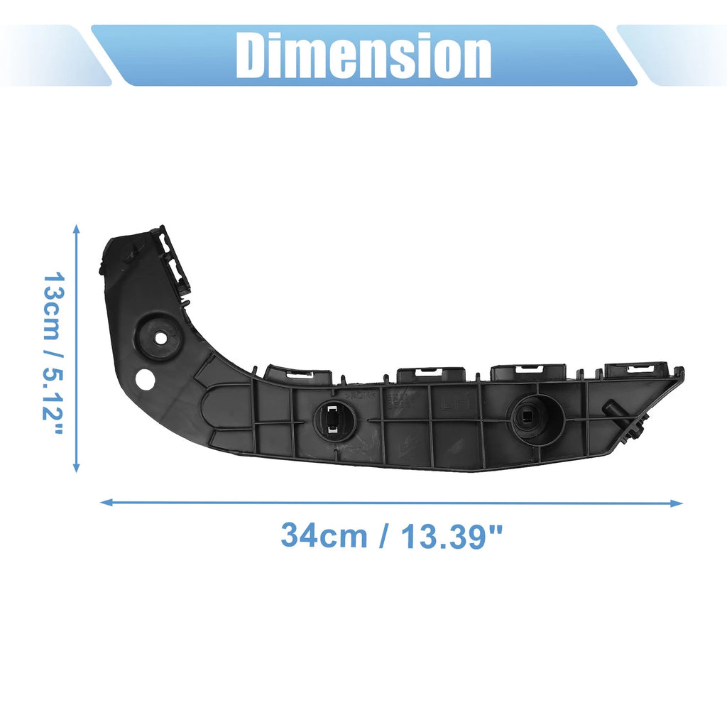Front Bumper Mounting Support Bracket Pair for Toyota 4Runner (2003–2009)
