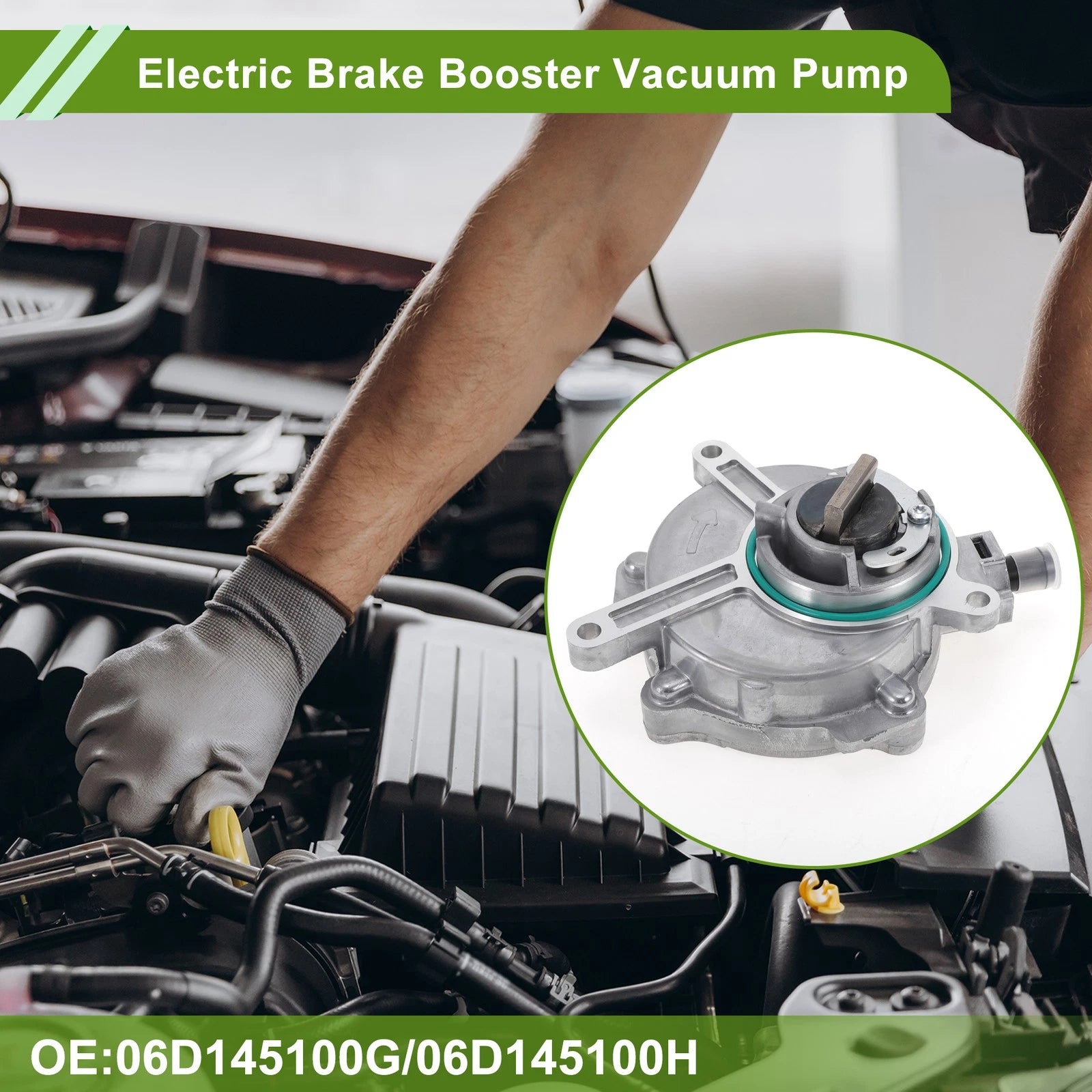 Brake Vacuum Pump Replacement for Volkswagen Passat 2.0L (2006–2008)