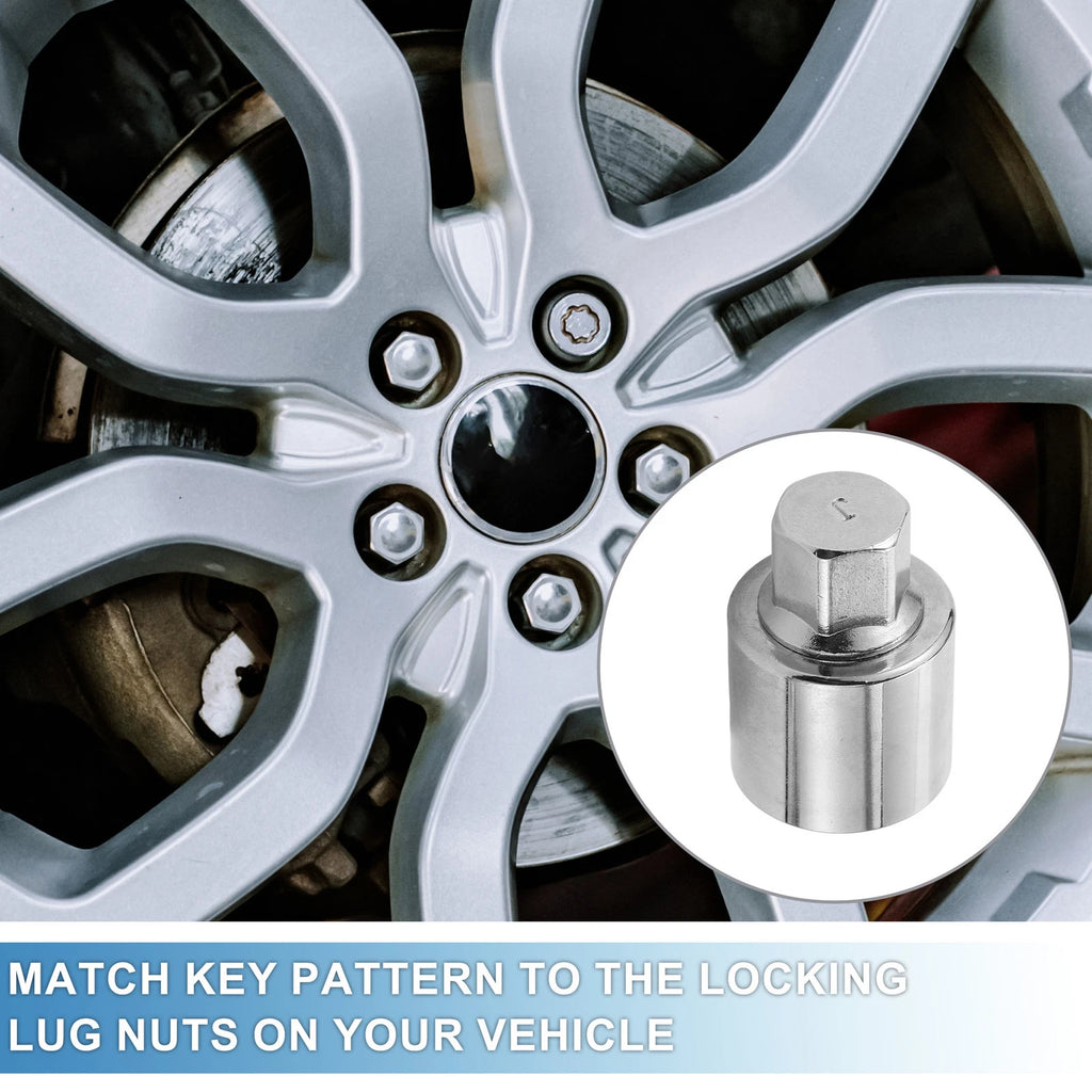 Wheel Lock Lugnut Anti-theft Socket for Land Rover (Type J)