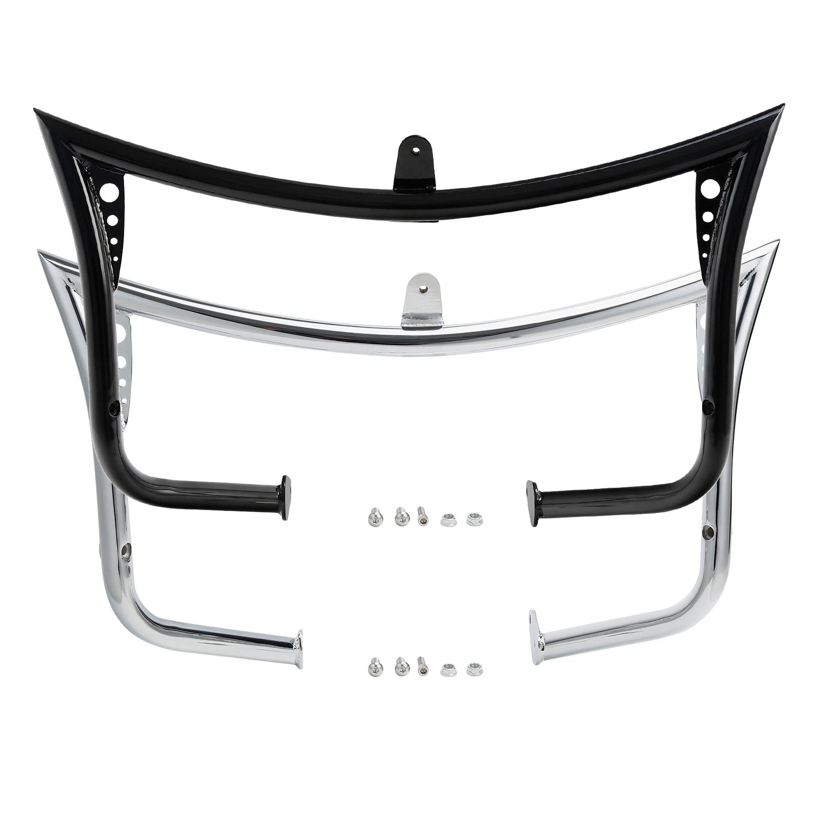 Engine Guard Crash Bar for Harley Road Electra Glide (1997–2008) Black/Chrome