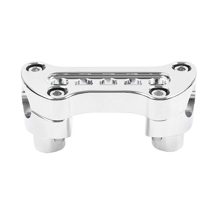 1.5" Straight Handlebar Riser Top Clamp for Harley Dyna Touring (2014–2023) Chrome