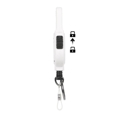 Retractable Keychain Lanyard for Outdoor Use