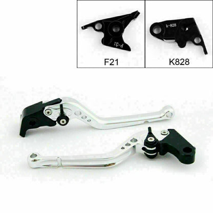 Long Brake Clutch Levers for Kawasaki Z750 (2007–2012) Z800 (2013–2014) T9