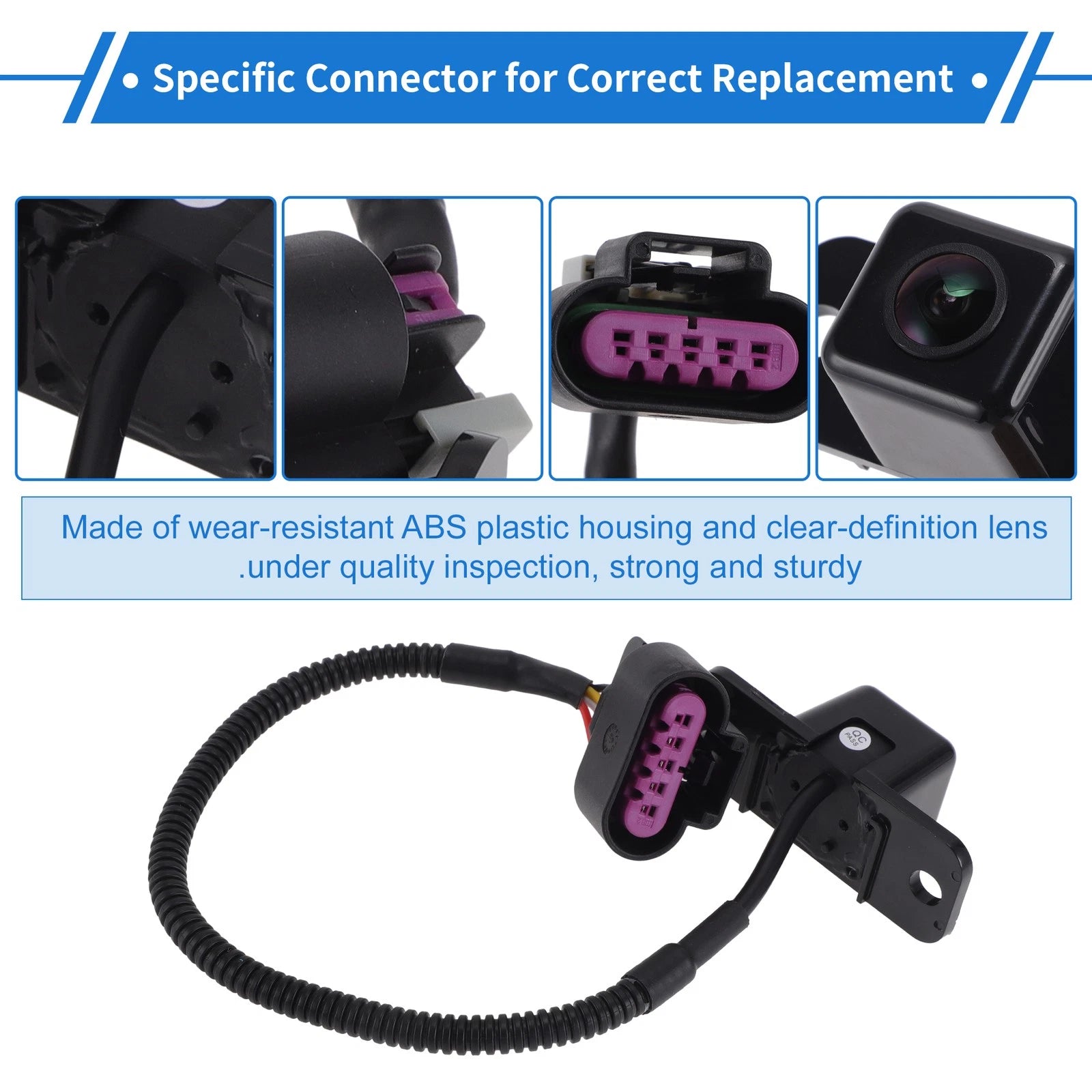 Rear View Camera for Cadillac Escalade (2007–2008) 120-180°