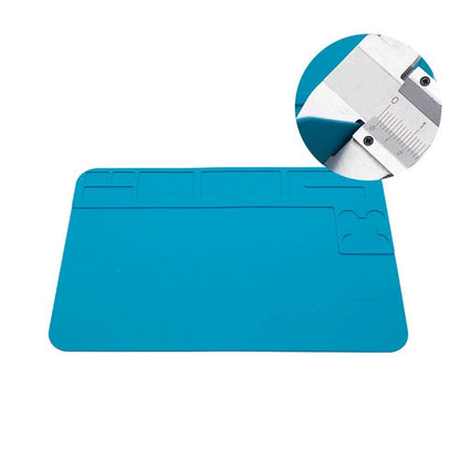Silicone Heat Resistant Soldering Mat 300x200mm with Magnetic Feature