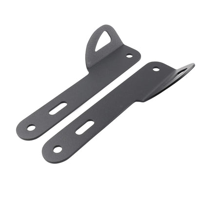 Pair Front Teardrop Tie-Down Brackets Mount For Harley Touring Street Glide FLTR