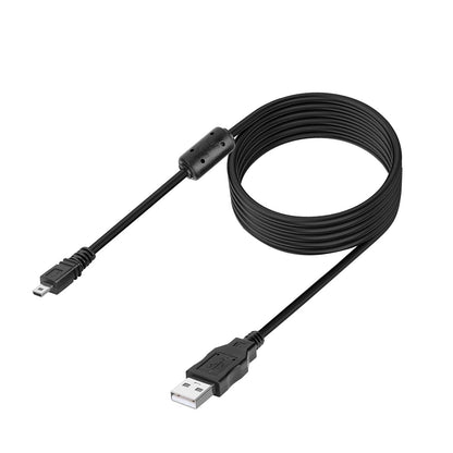 USB 2.0 A Male to Mini 8 Pin Cable for Nikon Coolpix (3200–5200)