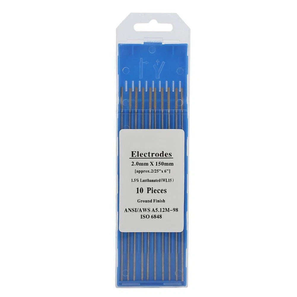 10PCS WL15 Lanthanum Electrodes for Metal and Alloy Welding