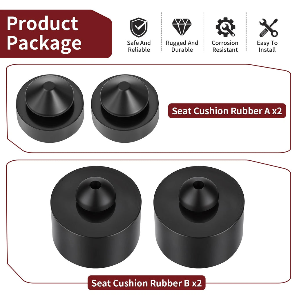 Rubber Seat Cushion for Honda TRX300EX/X TRX450R/ER (1993–2009) 77206-329-000 77215-GC2-000