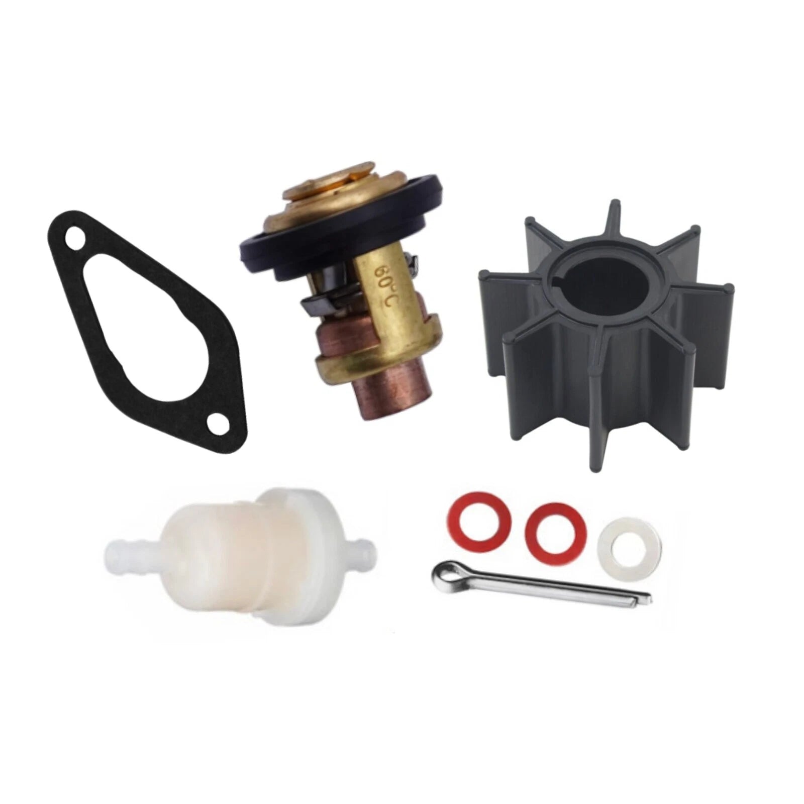 Maintenance Repair Kit for Tohatsu 9.9/15/20HP Outboard (3SA-87500-0, 334-65021)