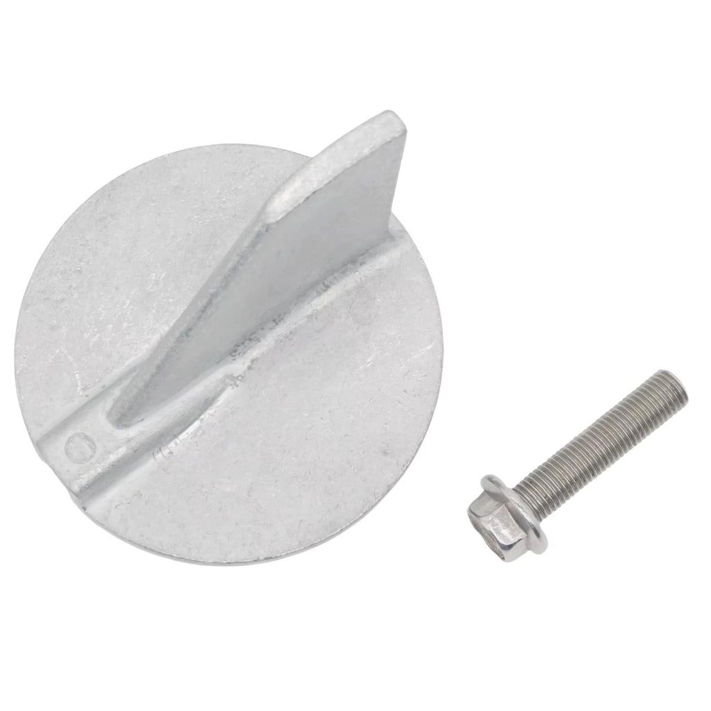 Trim Tab Anode for Yamaha Outboard 2-Stroke 60-130 F90B F115 VF90 (1990–2023) 6E5-45371-01