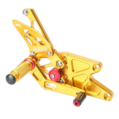Adjustable Footrest Back Set for Yamaha MT-03 MT-25 (2015–2017) Gold