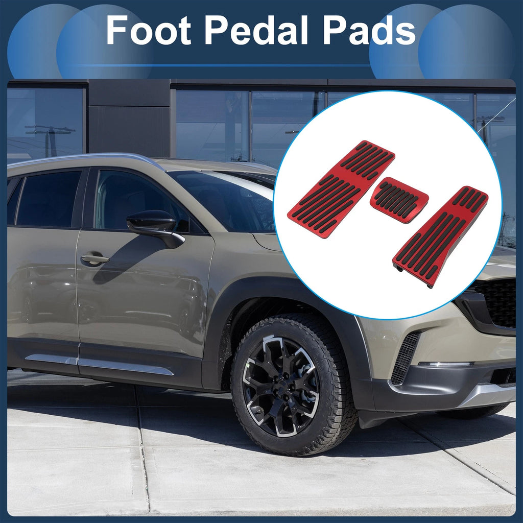 3 Pcs Automatic Accelerator Pedal Covers for Mazda CX-50 CX-60 (2023–2025)