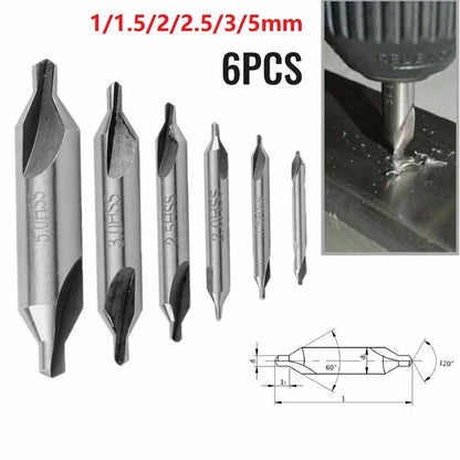 6X Center Drill Bits for Automotive Applications (60 Degree)