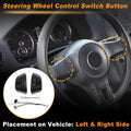 Steering Wheel Button Left Right OEM Replacement for Hyundai Elantra (2008–2016)
